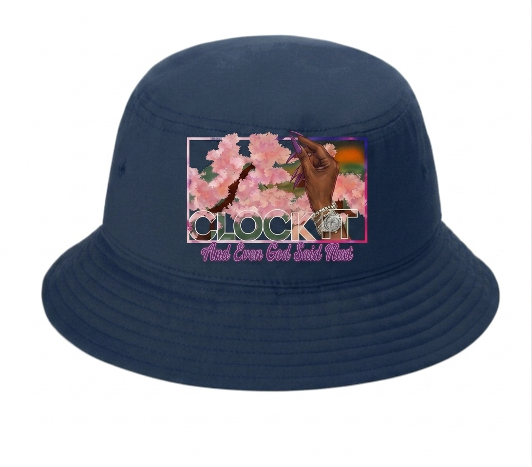 BUCKET HAT (CLOCK IT)