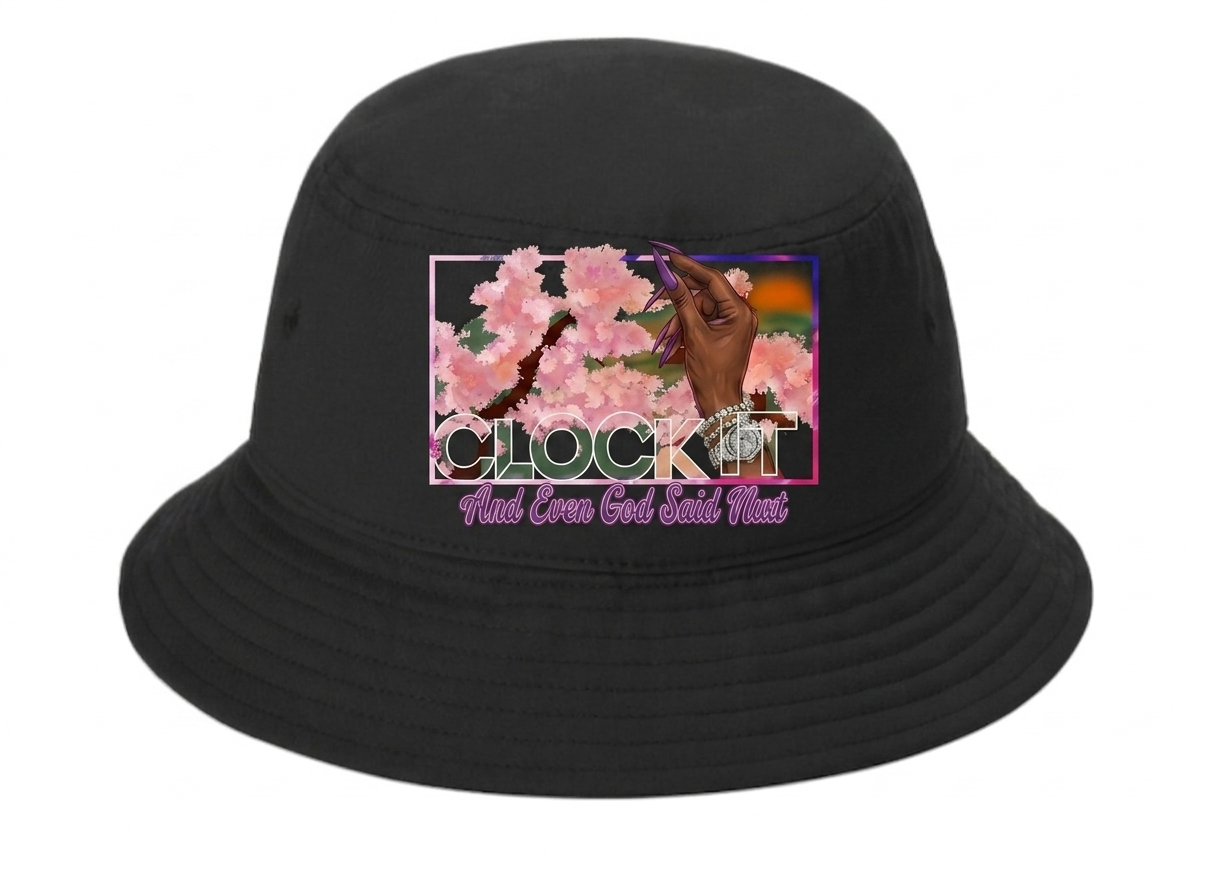 BUCKET HAT (CLOCK IT)