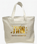 LARGE ZIPPER TOTE (TWIN)