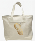 LARGE ZIPPER TOTE (STAND ON BUSINESS)