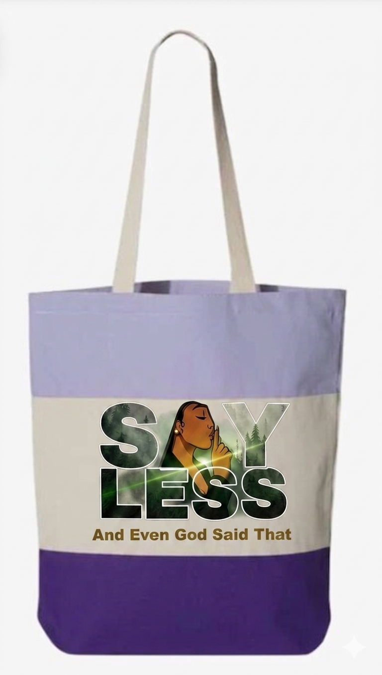 LAVENDER TOTE (SAY LESS)