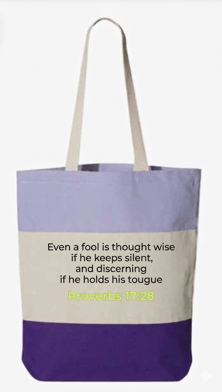 LAVENDER TOTE (SAY LESS)